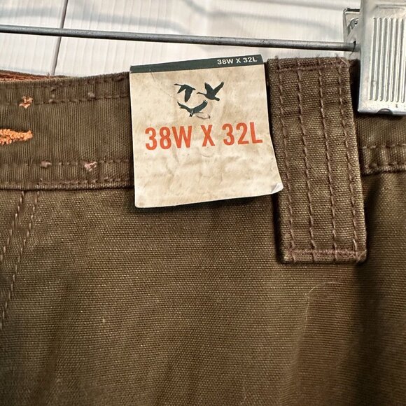 Sears Outdoor Life 38x32 Gorpcore Normcore Men's Canvas Cliff II Pant Brown NOS - Picture 2 of 8